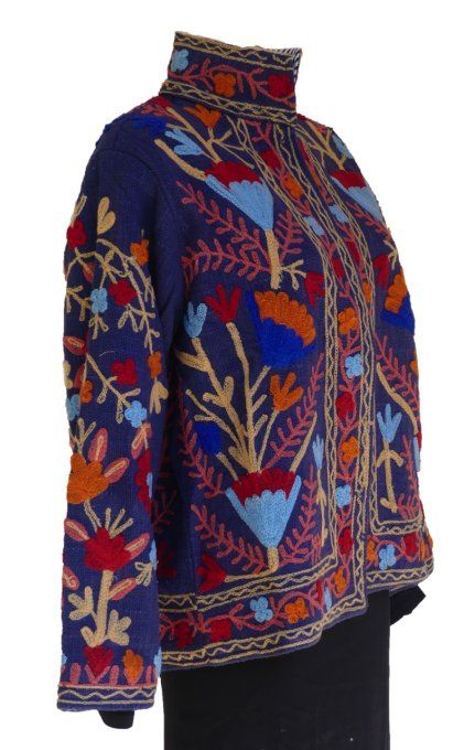 Veste SUZANI bleue marine