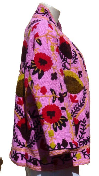 Veste SUZANI rose