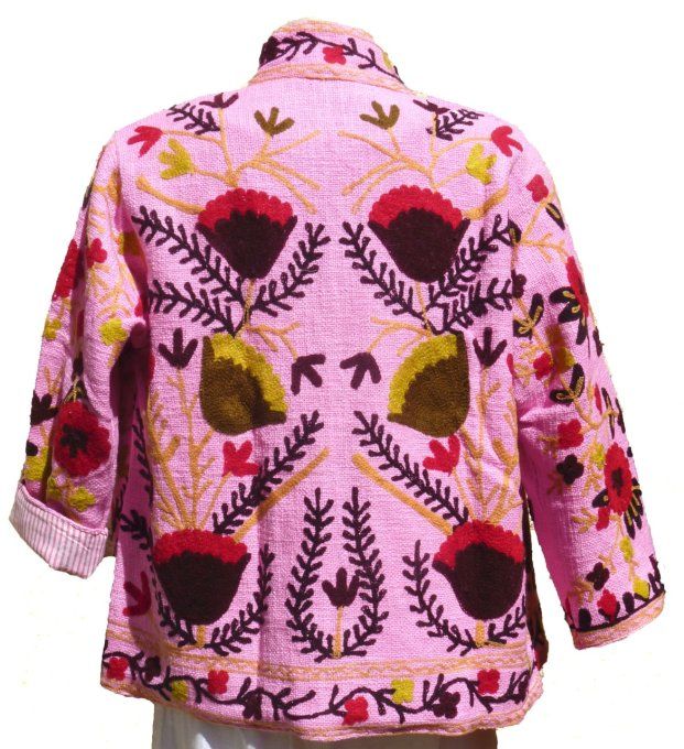 Veste SUZANI rose