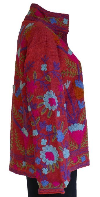 Veste SUZANI rose foncée 