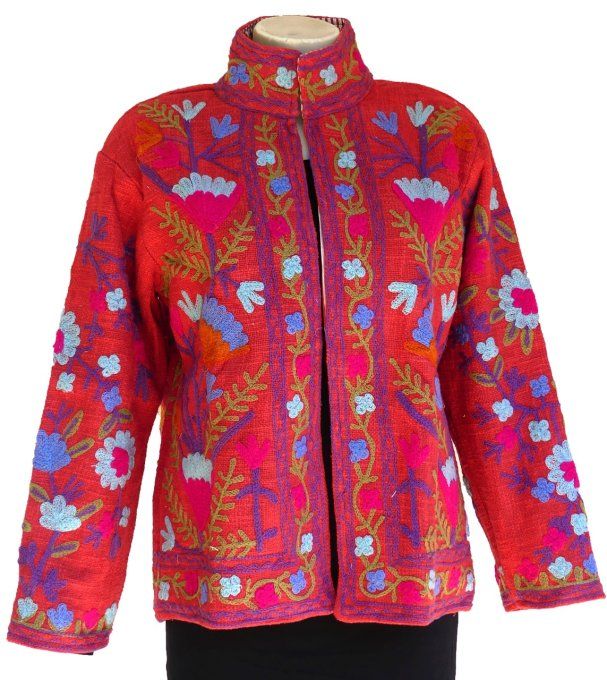 Veste SUZANI rose foncée 