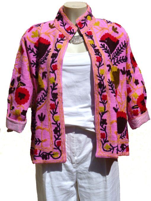 Veste SUZANI rose
