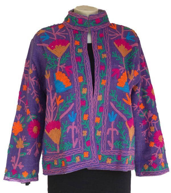Veste SUZANI violette