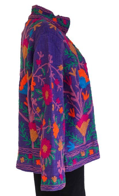 Veste SUZANI violette