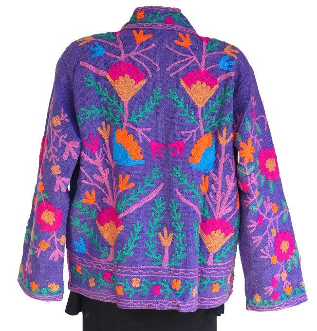 Veste SUZANI violette